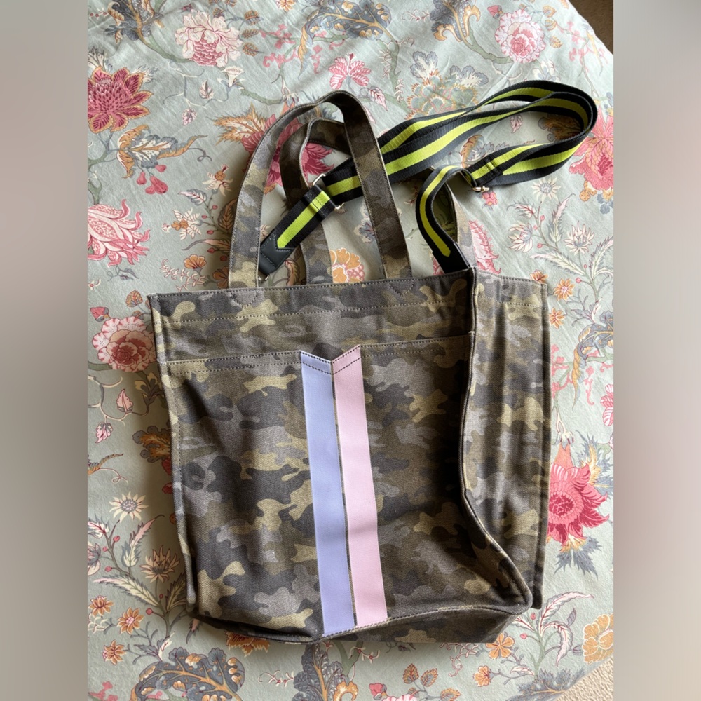 Camo Canvas Stella & Dot Tote